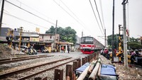 Perlintasan Rel Simpang Pasar Minggu Akan Ditutup