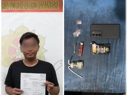 Pria di Tamansari Jakbar Terciduk Bawa Sabu Saat Kena Razia Polisi
