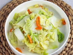Resep Tumis Sawi Putih Campur Bakso yang Gurih Sedap