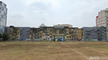 Intip Stadion Taman Sari Dikelilingi Bangunan Tua, Vibes Brasil Banget