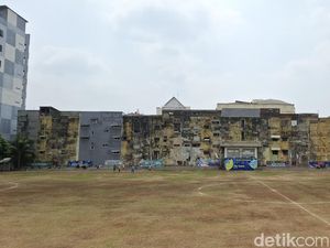 Intip Stadion Taman Sari Dikelilingi Bangunan Tua, Vibes Brasil Banget