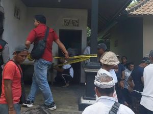 Polisi Dalami Motif Bos Bakar Sopir Truk di Karangasem