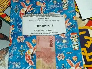 Heboh Juara Umum MTQ di Bima Dapat Amplop Kosong, Peringkat 3 Cuma Rp 100 Ribu