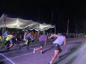 Polda Babel Gelar Fun Night Run, Diikuti 250 Orang Pelari