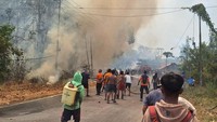Video: Karhutla di Poso Meluas, 2 Rumah Warga Terbakar