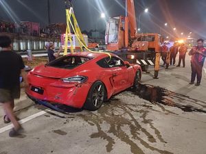 Belajar dari Kecelakaan Porsche Masuk Selokan di Tol, Awas Bahaya Aquaplaning