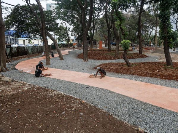 Lahan Tidur 1,3 Hektare Disulap Jadi RTH di Kelapa Gading
