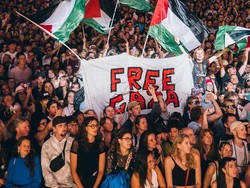 Video: Demo Pro-Palestina Jelang Konser Ed Sheeran di Philadelphia