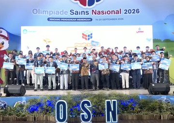 Daftar Peraih Emas OSN 2026 Tingkat SMA-Sederajat, Dari Sekolah Mana Saja?
