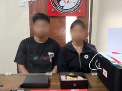 Simpan Sabu-Ekstasi di Kamar Kos Denpasar, Sepasang Kekasih Ditangkap