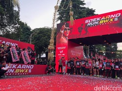 Soekarno Run BWX Dibuka, Eri Cahyadi dan Ipuk Fiestiandani Adu Cepat