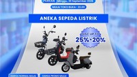 Transmart Full Day Sale Digelar, Sepeda Listrik Hanya Rp 3 Jutaan