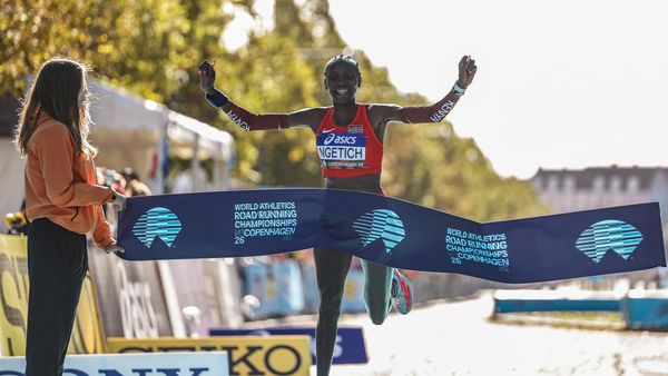 Agnes Ngetich Pecahkan Rekor Dunia Half Marathon