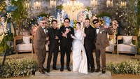 Resepsi Andre Taulany dan Amanda Rigby, Intimate Dihadiri Sahabat Artis