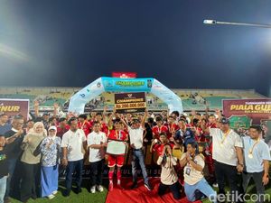 Hasil Final Piala Gubernur Sulsel: Bone Juara Usai Tumbangkan Sidrap