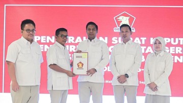 Ketua DPC Gerindra Minta Kader Bantu Pembangunan Infrastruktur di Pandeglang