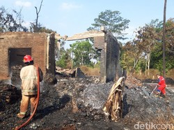 Gudang Plastik Bekas Ludes Terbakar di Boyolali