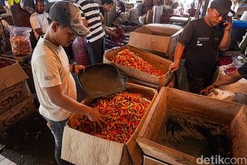 Harga Cabai Rawit Merah Tembus Rp70 Ribu per Kg di Tangerang