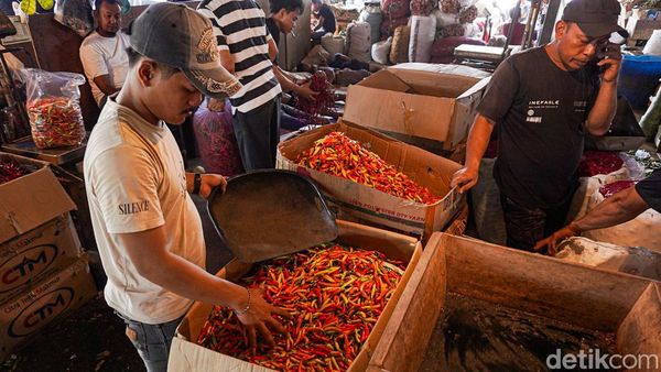 Harga Cabai Rawit Merah Tembus Rp70 Ribu per Kg di Tangerang