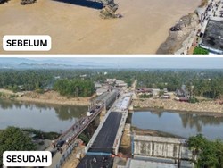 Jembatan Krueng Tingkeum Beroperasi, Jalur Aceh-Sumut Kembali Normal