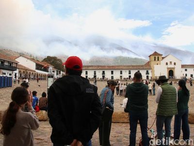 Kebakaran Hutan Kepung Villa de Leyva