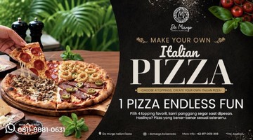 Mau Punya Pengalaman Makan yang Berbeda? Coba Racik Pizza Sendiri