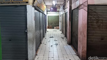 Sesepi Ini Pasar Pondok Labu Kini, Pembeli Bisa Dihitung Jari