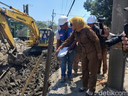 Rumah Pompa Depan Lippo Plaza Sidoarjo Ditarget Rampung Desember