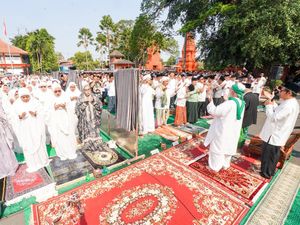 Sejumlah Daerah Jatim Gelar Salat Istisqa di Tengah Kemarau Panjang