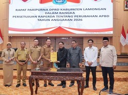 Raperda Perubahan APBD Lamongan 2026 Disetujui, Anggaran Jadi Rp 3,18 T
