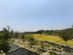 Sensasi Nongkrong Menikmati Panorama Sawah dan Lampu Kota Kuningan