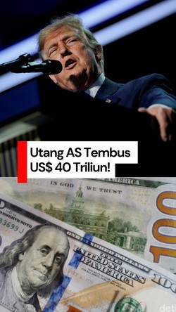 Video: Utang AS Tembus US$ 40 Triliun, Kenapa Terus Membengkak?