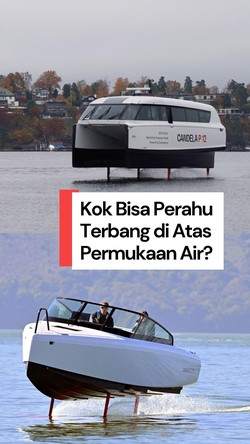 Video: Canggih! Perahu ini bisa terbang