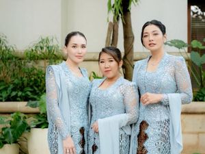 Gaya Ayu Ting Ting, Hesti & Kiky Saputri Jadi Bridesmaid Andre Taulany