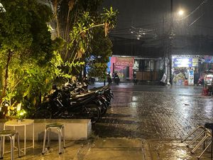 Jakarta hingga Depok Diguyur Hujan Malam Ini