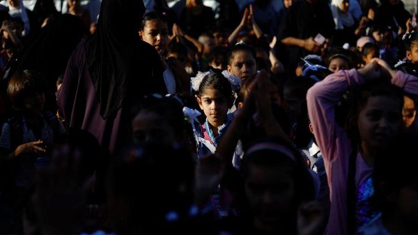 Hampir 3 Tahun Terhenti, Pelajar Gaza Kembali Sekolah Tatap Muka