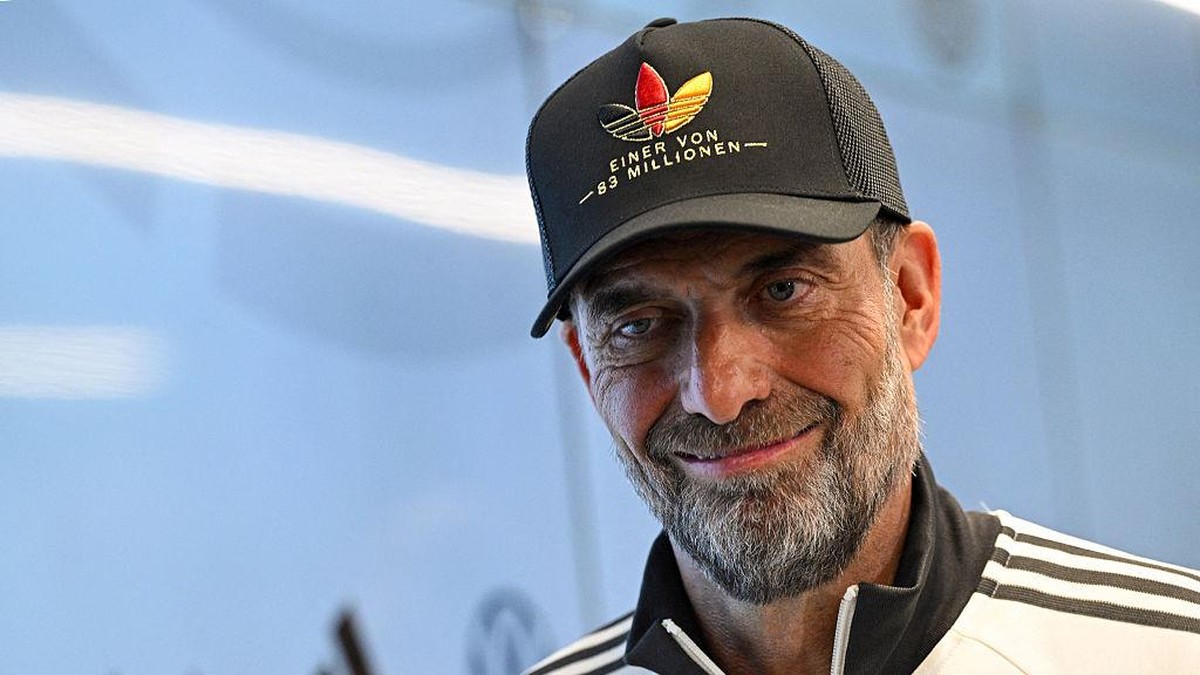 Juergen Klopp mengawali era baru sebagai pelatih Timnas Jerman. (dpa/picture alliance via Getty I/picture alliance)