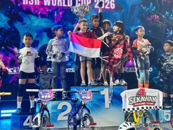 Top! Kaisar Zaidan asal Cirebon Raih 2 Medali Pushbike di Thailand