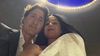 Momen Katy Perry Nikmati Lucas Museum Bareng Justin Trudeau