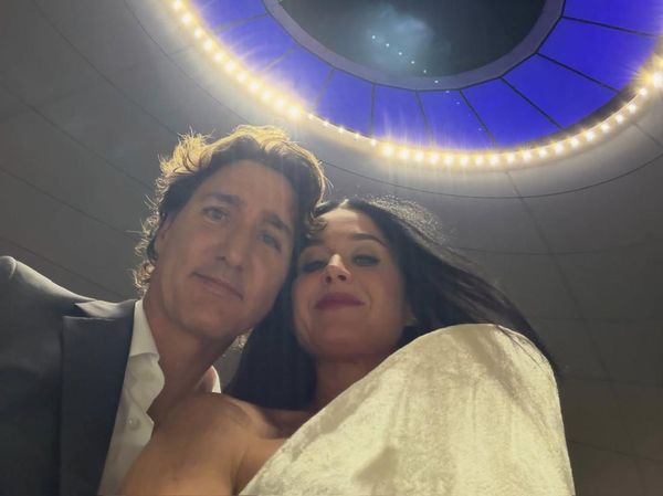 Momen Katy Perry Nikmati Lucas Museum Bareng Justin Trudeau