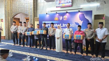 HUT Ke-71 Lalu Lintas, Korlantas Gelar Doa Bersama dan Santuni Yatim Piatu