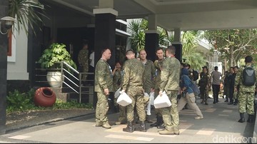 Termasuk AS-China-Rusia, Militer 19 Negara Latihan Tangani Bencana di Anyer