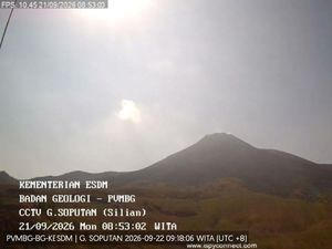 Status Gunung Soputan Level II, Waspada Leleran Lava-Awan Panas