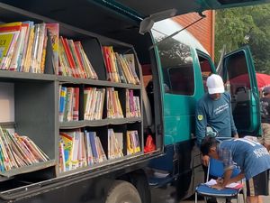 Cara Pemkab Bogor Dekatkan Literasi ke Warga di CFD