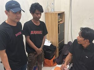 Pria Mabuk Pukul Pemuda di Makassar gegara Geber Motor