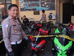 Marak Balap Liar di Denpasar, Puluhan Motor-Knalpot Brong Disita