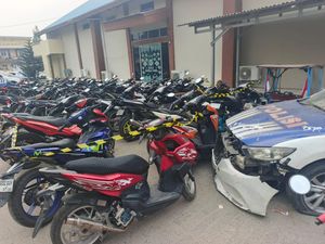 107 Motor Terjaring Razia Balap Liar di Palembang, Bisa Diambil 2 Oktober