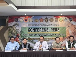 Hotspot Karhutla Nasional Turun dari 1.988 Jadi 948, Kalteng Masih Tertinggi