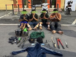 Polisi Bongkar Sindikat Pencuri Motor Antarprovinsi di Medan, 71 Kali Beraksi