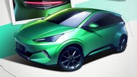 Terungkap! Begini Sketsa BYD Atto 1 Generasi Kedua